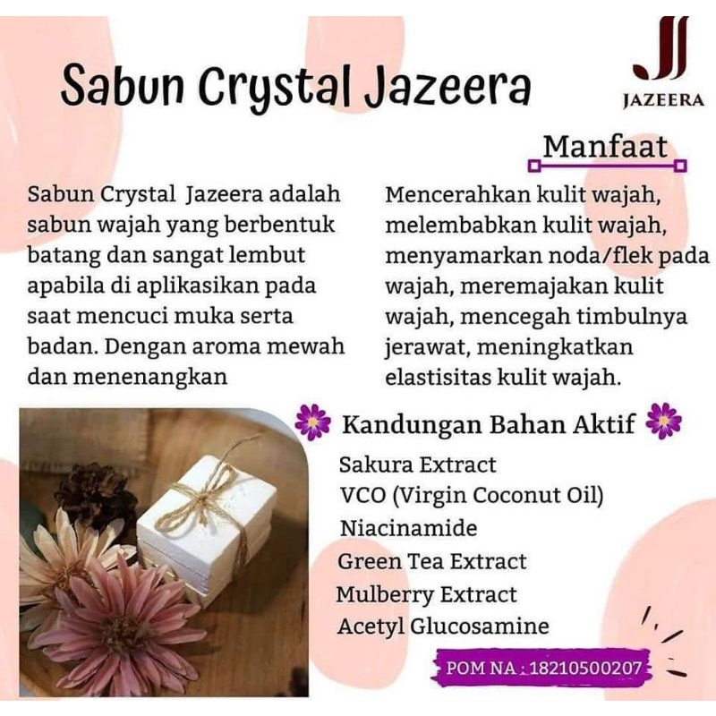 Crystal Brightening Soap Jazeera