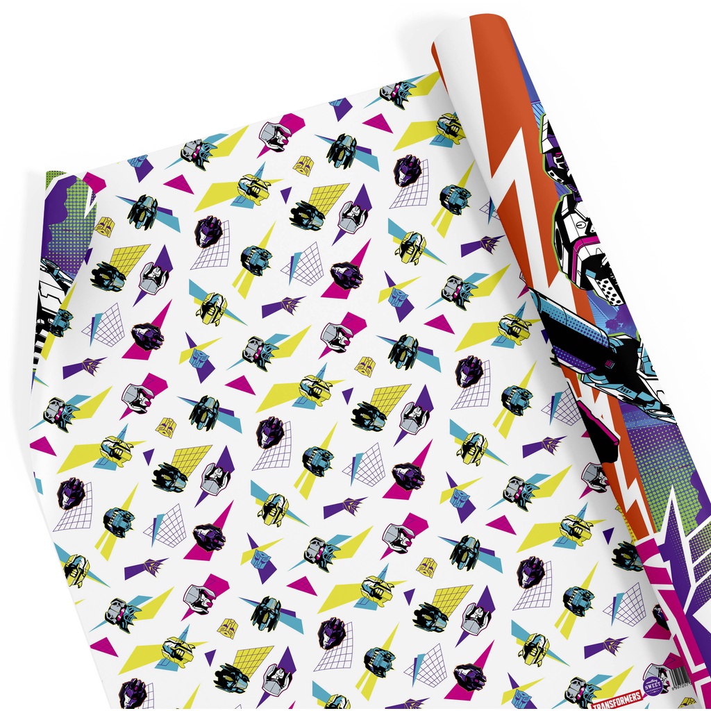 

WRAPPING PAPER - KERTAS KADO - TRANSFORMER - TF114