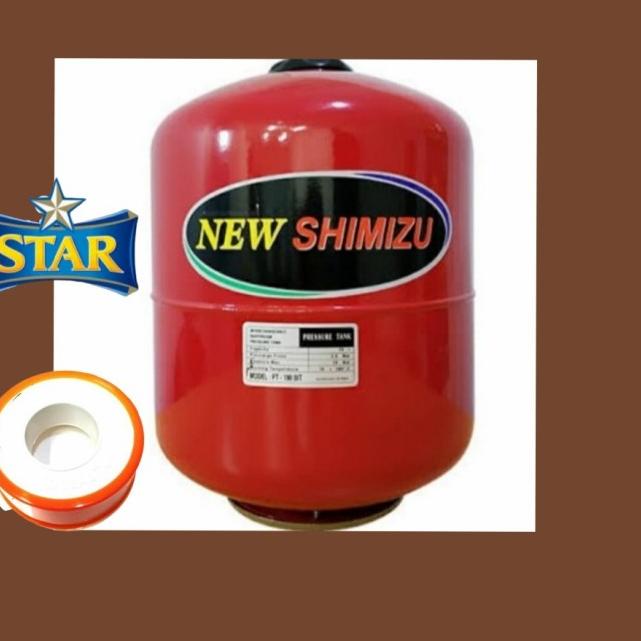 Tabung pompa air 19 liter shimizu tangki pt 190 bit pressure tank