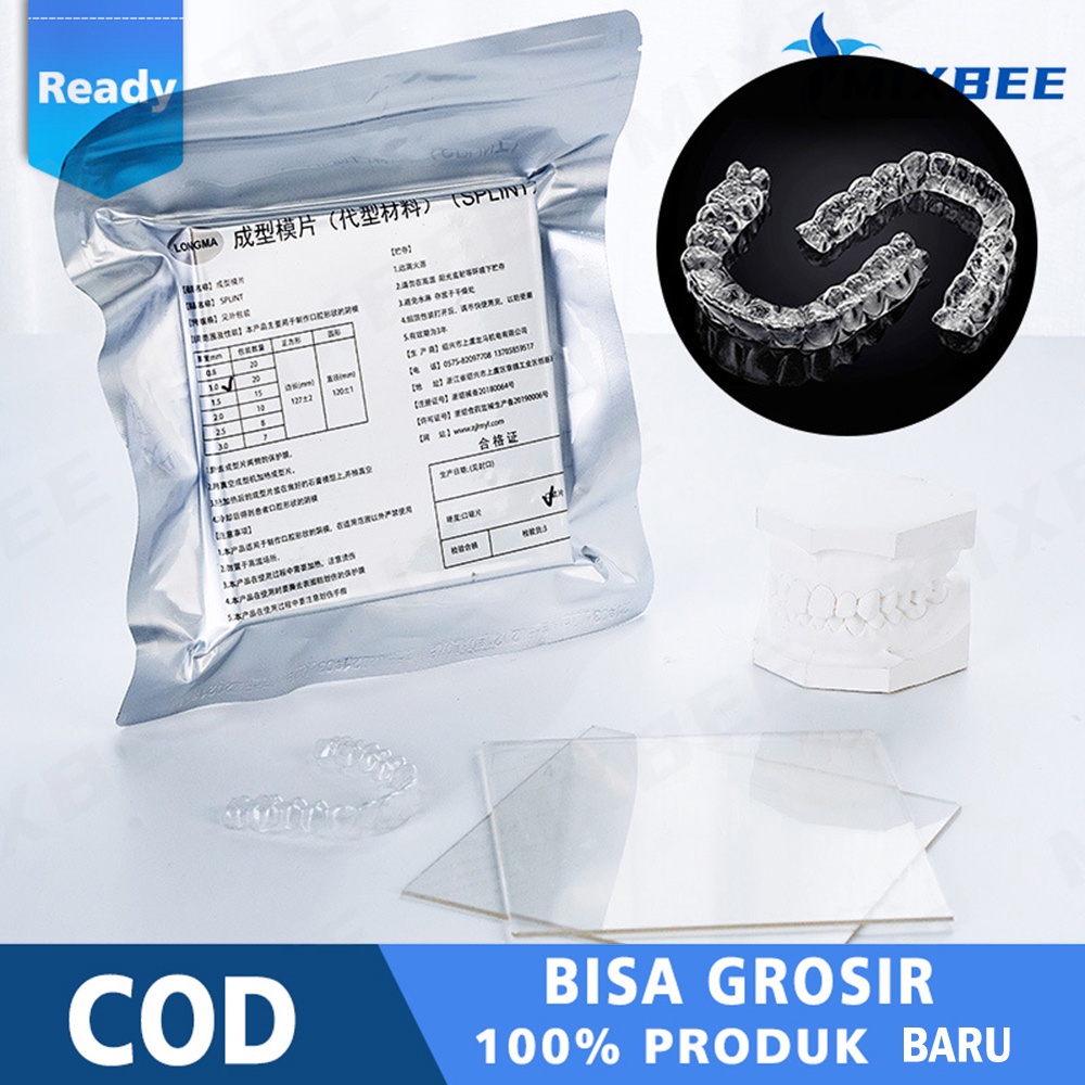 Jual Profesional Dental plastik retainer ortho hard essix retainer