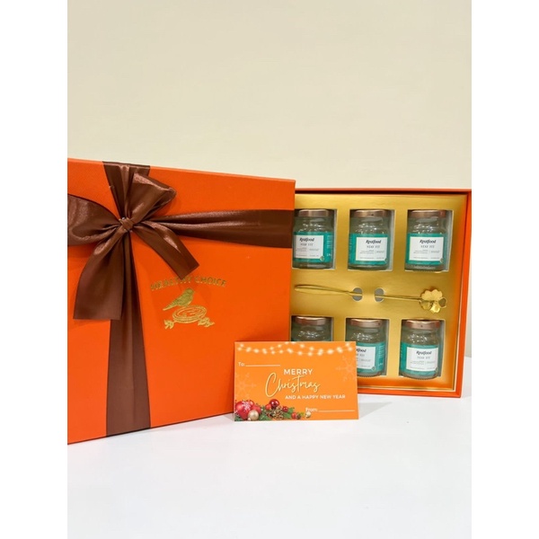 

Realfood Hampers / Kado / Hadiah Merry Christmas / Natal ( minuman sarang burung walet ) BPOM