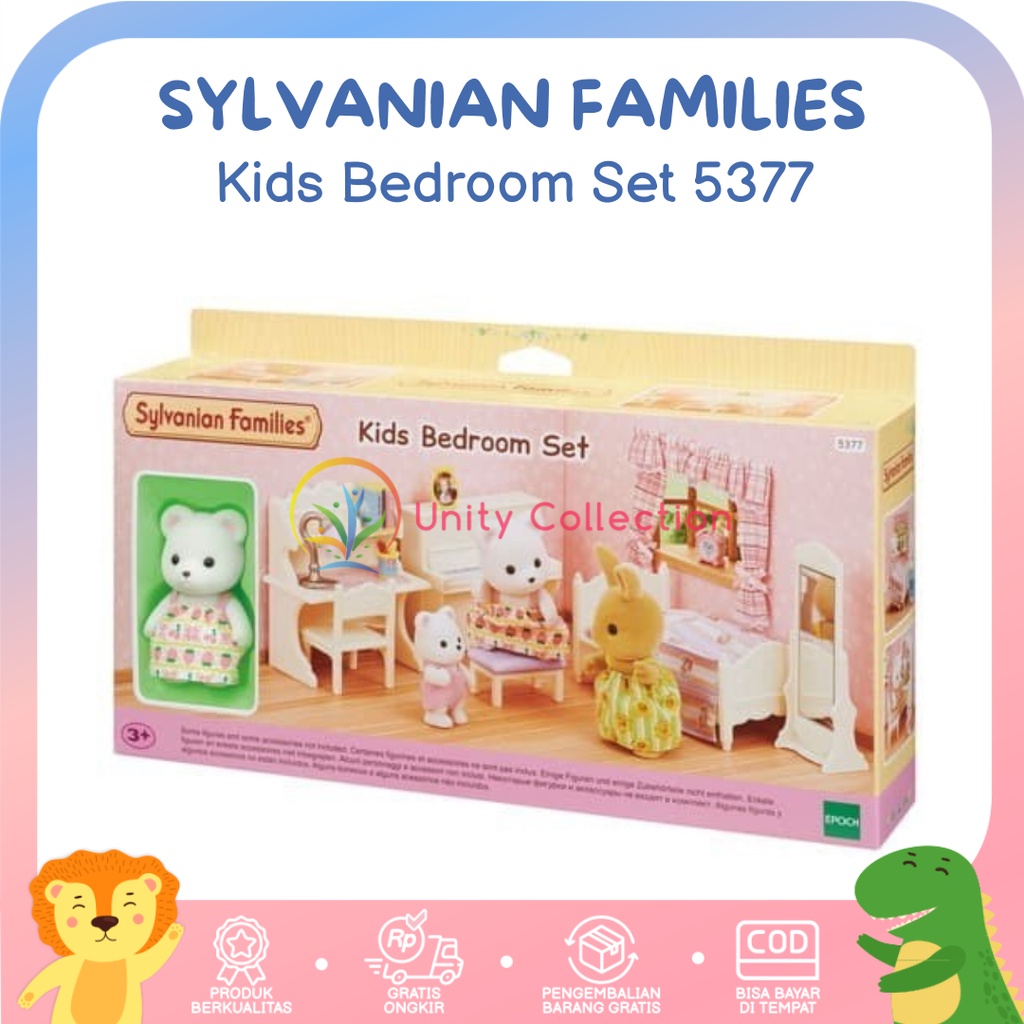 Sylvanian Families Kids Bedroom Set 5377