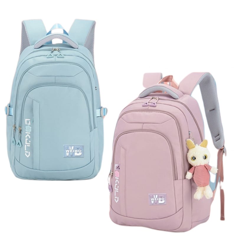 TAS SEKOLAH ANAK PEREMPUAN WEIBO MOCHILLAS SCHOOL - Tas Ransel Anak Perempuan Backpack Terbaru