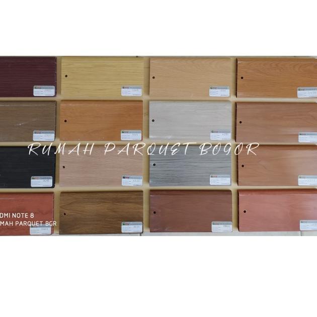 Lis PVC 10cm Batangan Panjang 240cm - Plin Parket Dinding