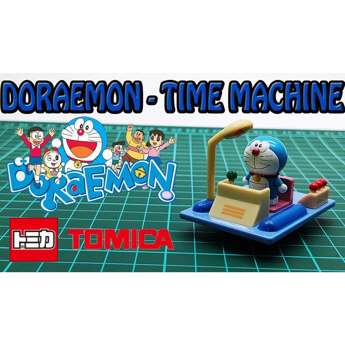 Tomica Dream Ride On R04 Doraemon Time Machine Mainan figure doraemon