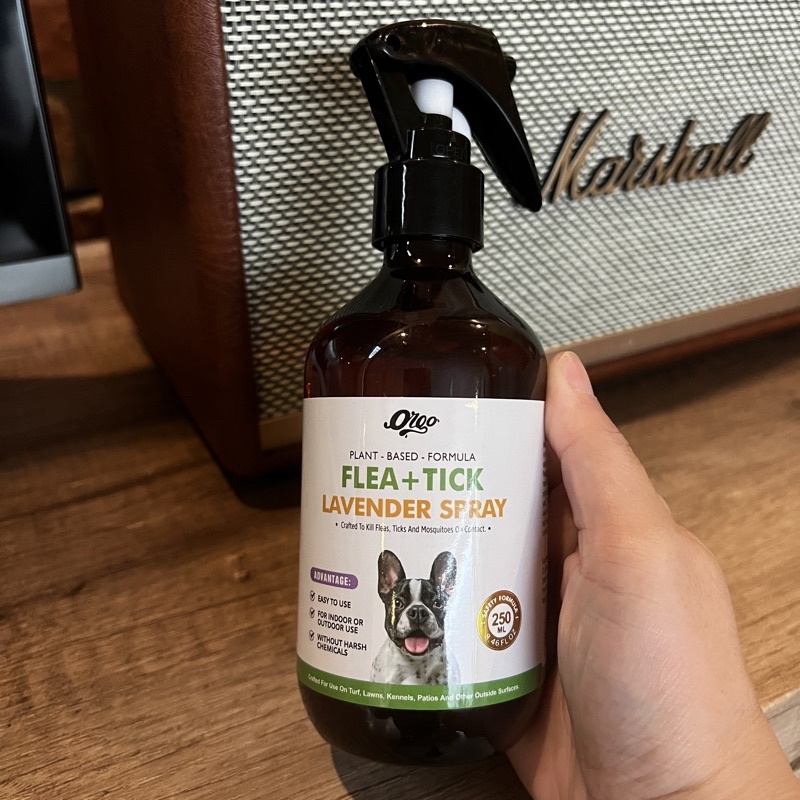 ORGO FLEA TICK LAVENDER SPRAY (SPRAY KUTU)