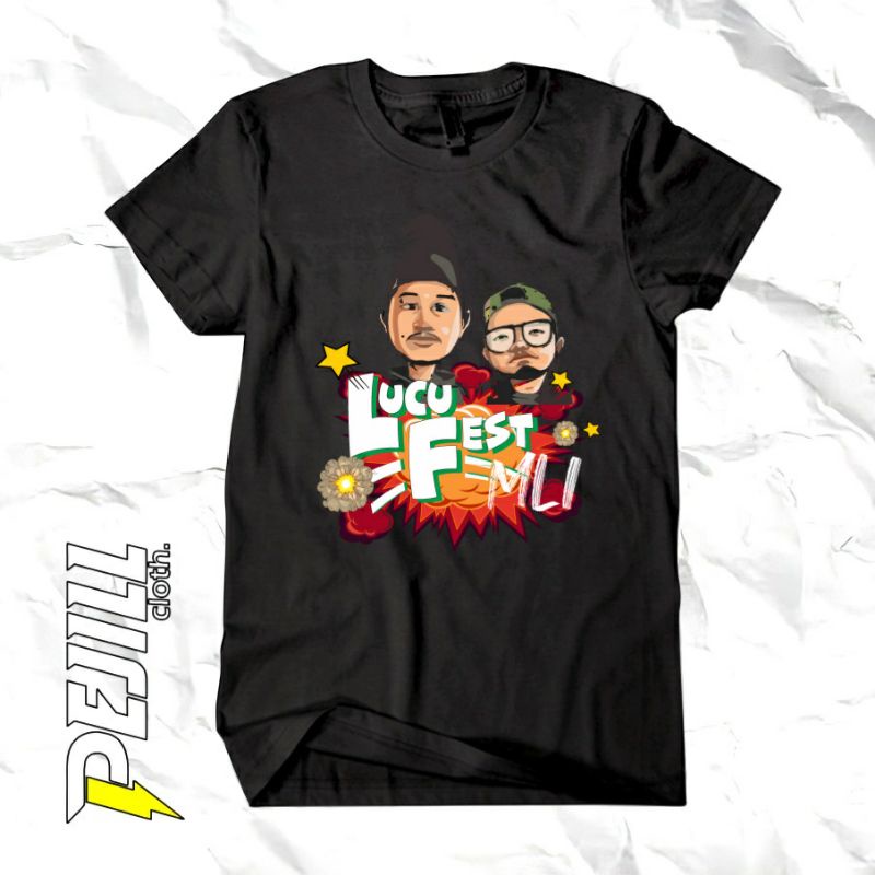 Kaos Lucu Fest MLI Tretan Coki