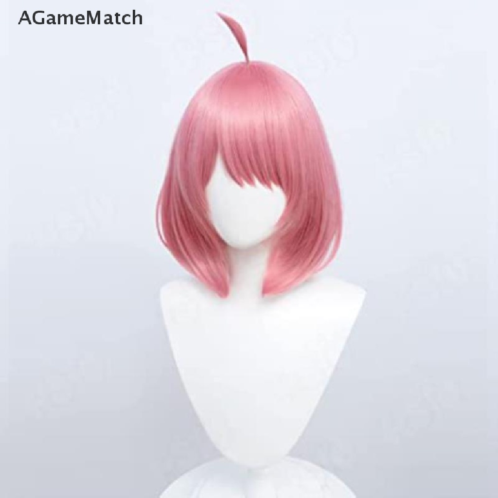 Jual Wig Rambut Pendek Cosplay Anime Anya Warna Pink Shopee