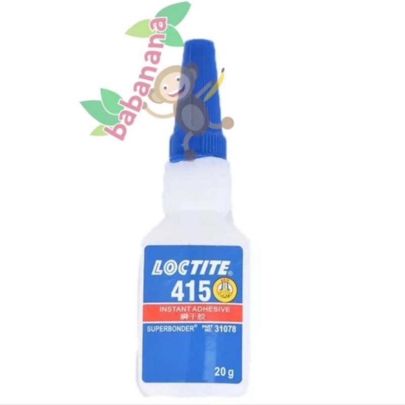 Loctite 415 lem 20gr besi plastik super kuat adhesive serbaguna glue