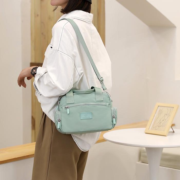 PALING BAGUS Tas original - tas colorful fox 0433 tas wanita nilon waterproof 𝄢 882