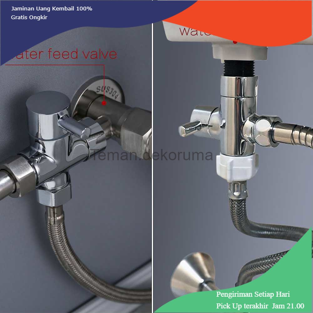 TD - PR MELLRAIN Kepala Shower Kloset Bidet Water Spray 5Set Hose - T103