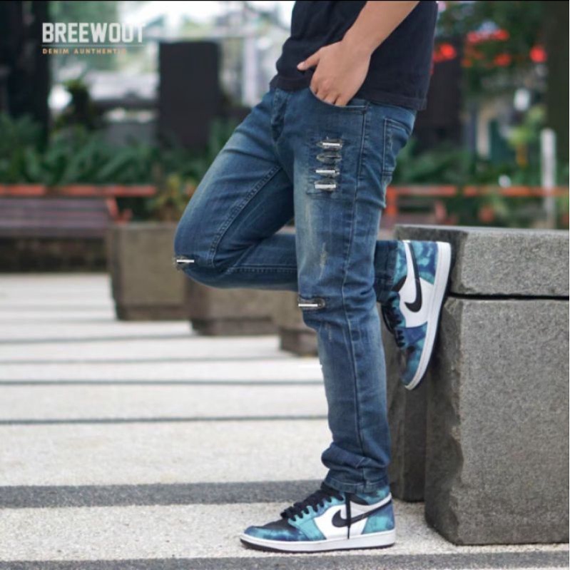 AK DENIM-039 | Celana Jeans Pria Original LEGEND Soft Jeans Premium Long Pant's Men's | Celana Jeans Pria Panjang | Celana Jeans Pria Sobek