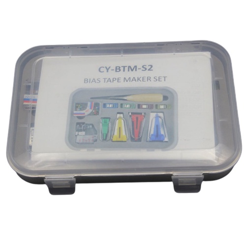Set Komplit Alat Pembuat Bisban CY-BTM-S2  Bias Tape Maker Set