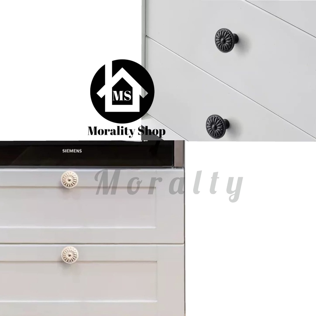 Pegangan Tarikan Pintu Laci Lemari Antik Bulat mini Furniture Cabinet Door Handle Knob Mini Atique