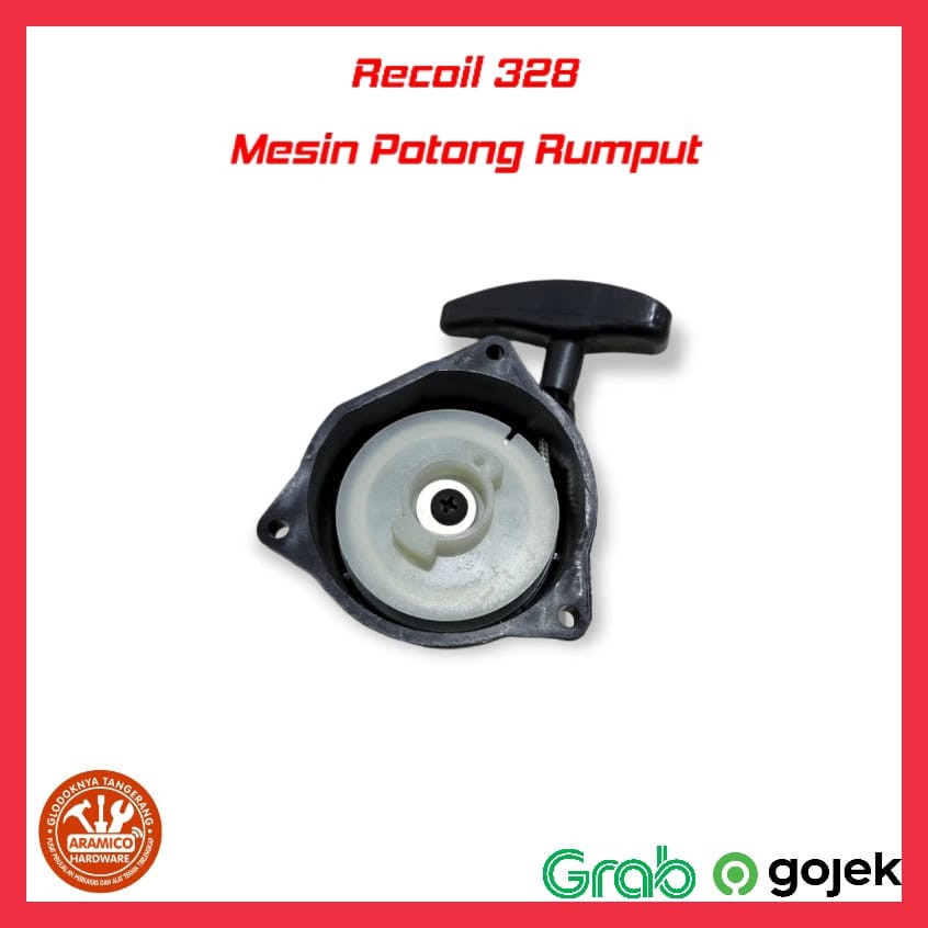 Recoil Starter Tarikan Engkol Mesin Potong Rumput 328 2Tak