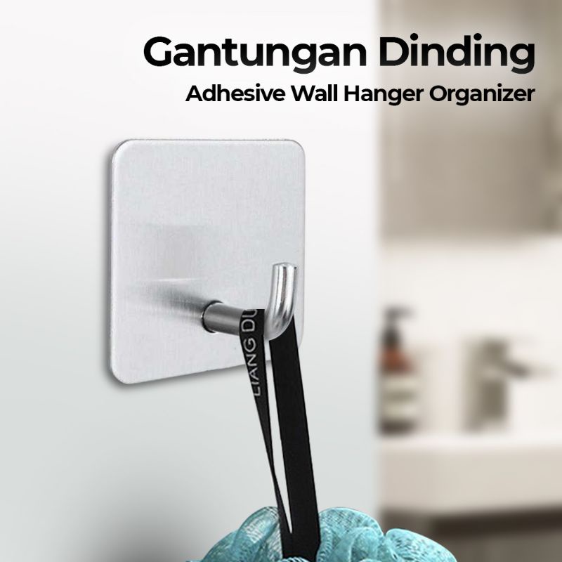 ihls gantungan hook wall hanger organizer adhesive