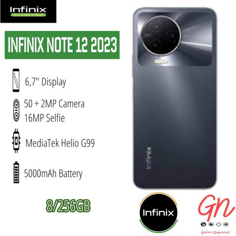 INFINIX NOTE 12 2023 8/256GB GARANSI RESMI