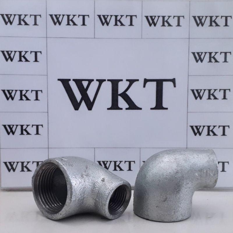 Reducer elbow besi/galvanis