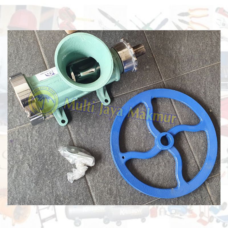 MEAT GRINDER/ GILINGAN DAGING No.32 + Pully Heavy Duty
