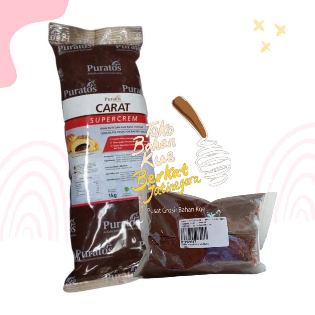 

CARAT SUPERCREM HAZELNUT / SELAI HAZELNUT PURATOS REPACK 500 GR