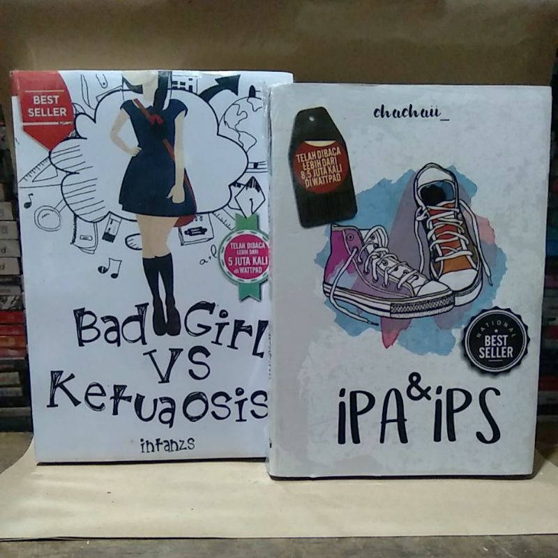 

Paket 2 Novel Bad Girl Vs Ketua Osis dan IPA & IPS