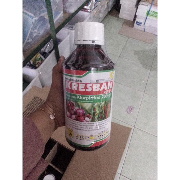 Kresban 200ec 1 liter insektisida sejenis dursban