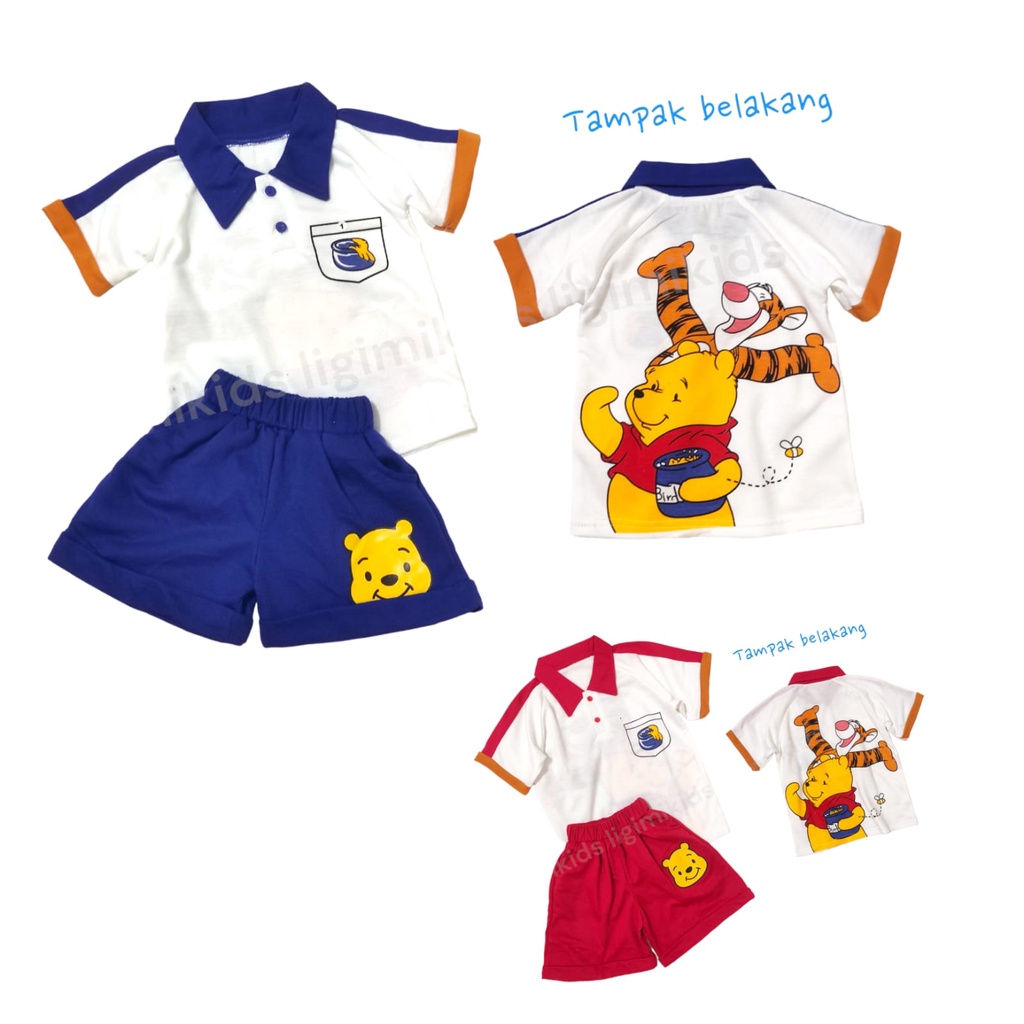 Ligimi - Setelan anak cowok / set baju anak cowok 1-6 tahun