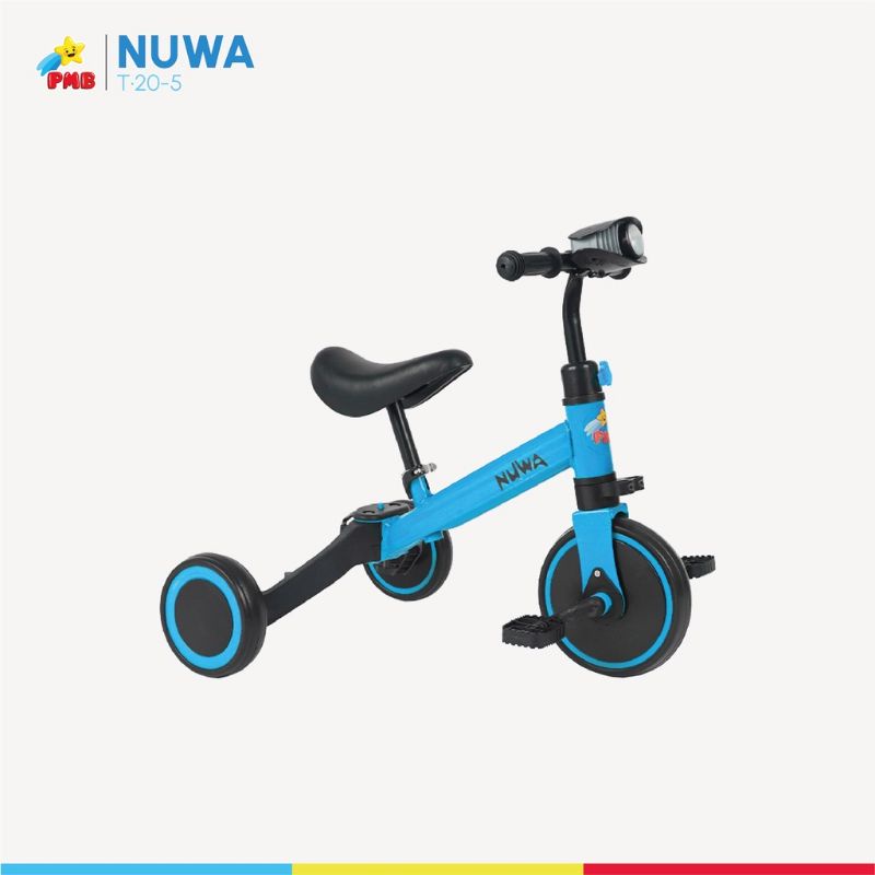 New Produk ! BALANCE BIKE 3 IN 1 HAPPY BABY MERK PMB TOYS NUWA T20-5 T20 5 T20-9 T20 9