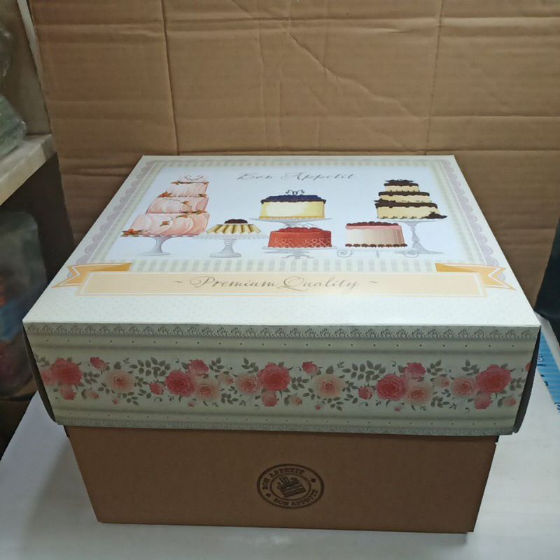 

Kotak Dus Box Kue Bon Appetit 28 x 28 x 18 cm