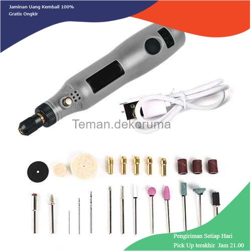 TD-PR2 NEWACALOX Bor Mini Grinder Polishing Electric Drill USB Rechargeable - 201