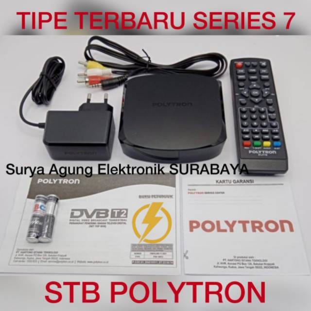 Polytron set top box tv digital - Pdv 600T2 hdmi