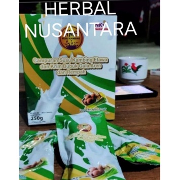 

Satu Box Isi 10 Sachet Susu Kambing Original / Susu Kambing Bubuk Murah