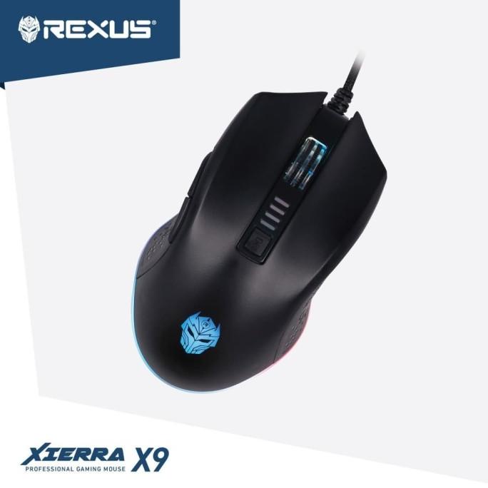 Rexus Xierra X9 Mouse Gaming Versi 2019