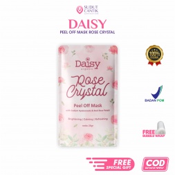 Masker Daisy Organic Rose Crystal Peel Off Mask Bpom Original Facemask