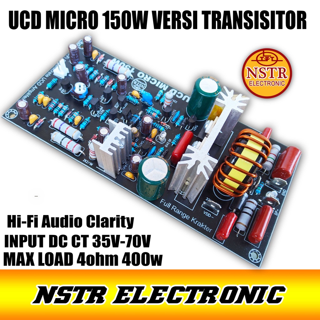 ucd micro 150w versi transistor super clarity