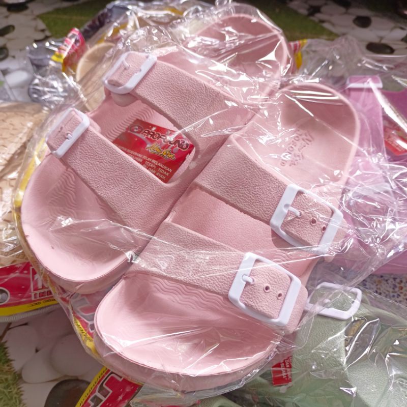 Sandal Slop Gesper Wanita Remaja Dewasa New era