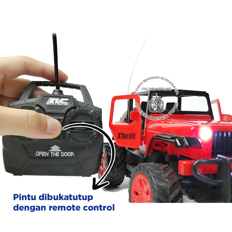 RC Mobil Jeep Wrangler | Mainan Anak Mobil Remote Control
