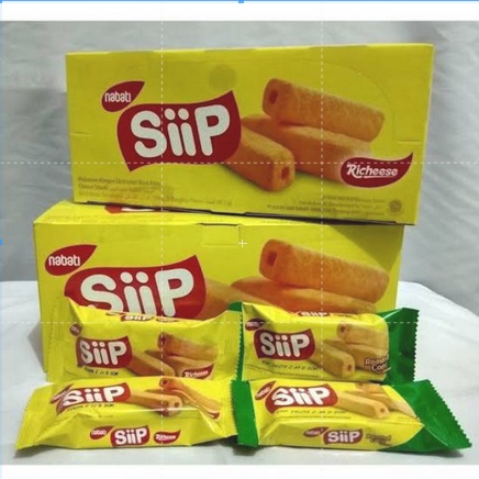 

TERLARIS SNACK NABATI SIIP BOX EKSTRUDAT JAGUNG BAKAR/ COKLAT/ KEJU ISI 20 PCS MURAH