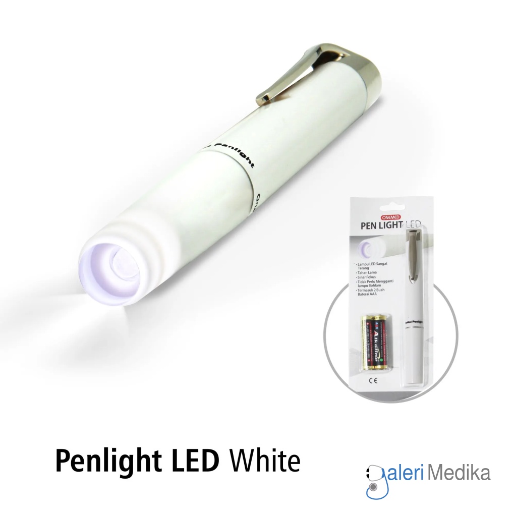 Penlight LED Onemed / Senter Pena / Penlight Sinar Putih