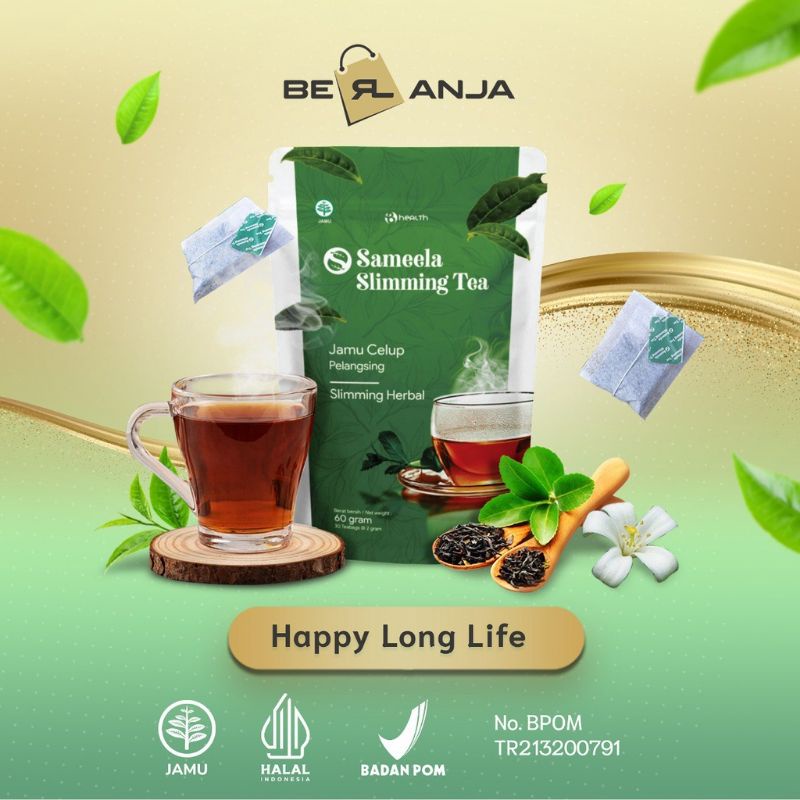 

Berlanja Sameela Slimming Tea | Teh Pelangsing Teh Diet Isi 30 Kantong Teh