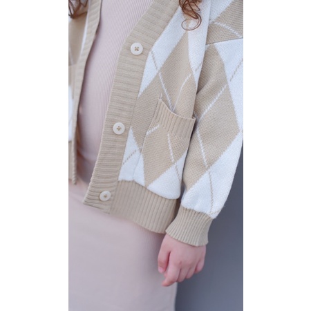 RACHIDKIDS / CARDIGAN ANAK / CARDIGAN RAJUT IMPORT /  WIND CROP CARDIGAN