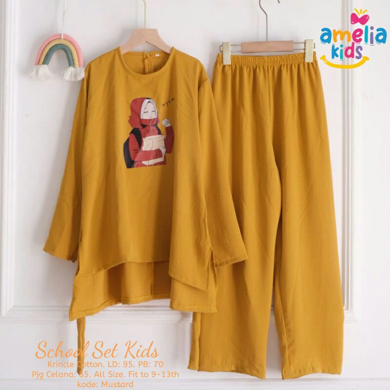 School Set Kids Original By Amelia Kids