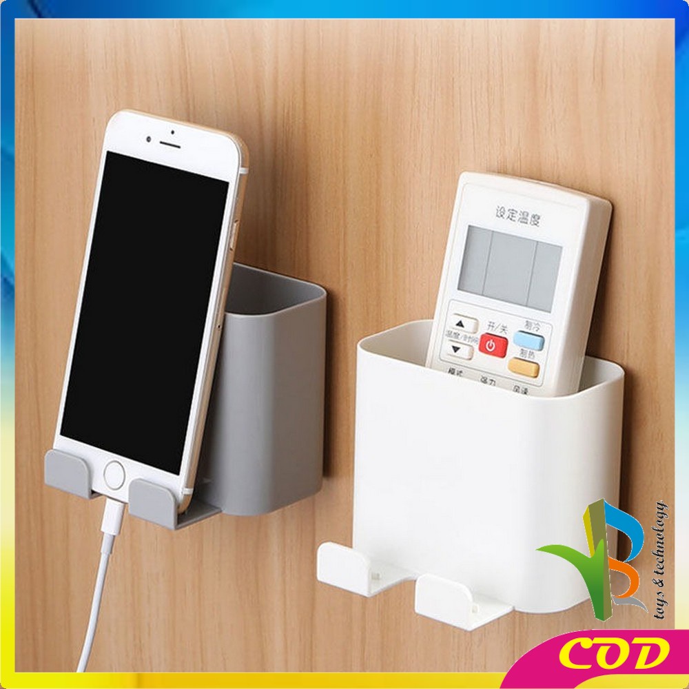 RB-C106 C238 Rak Handphone Dinding Tempel Kotak Tempat Penyimpanan Hp / Remote Gantungan Hook