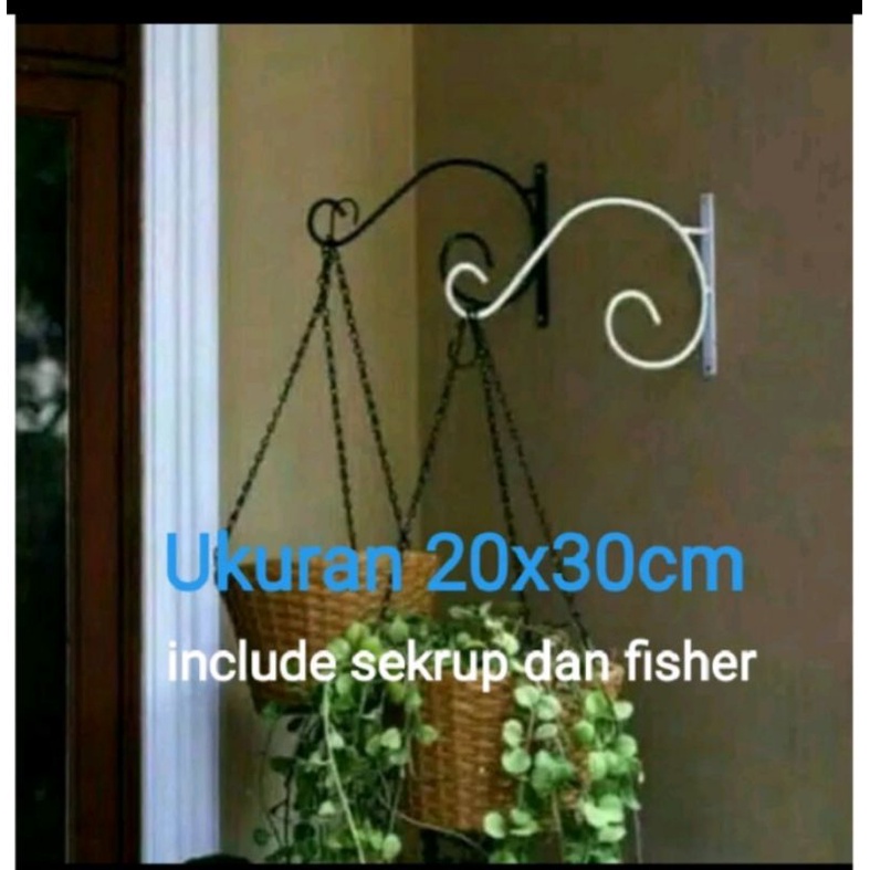 Gantungan Pot Bunga / Gantungan Lampu hias / Gantungan Sangkar Burung