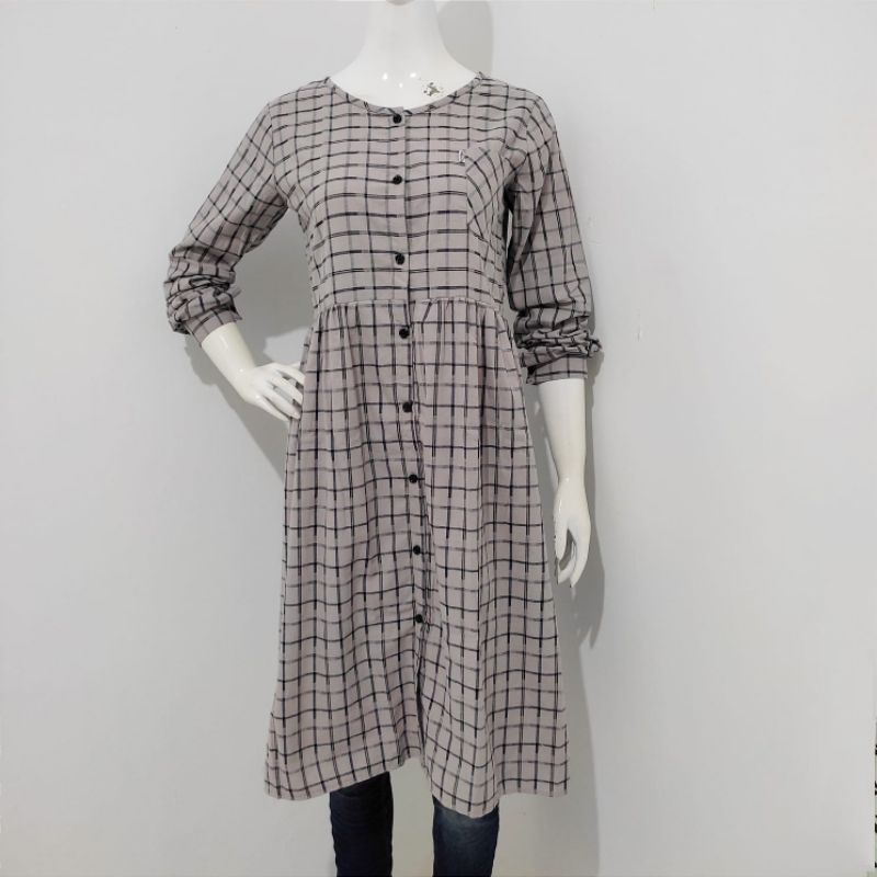 LONG TUNIK ALLYZZIA BRANDED ORIGINAL MURAH LTALLYZ027