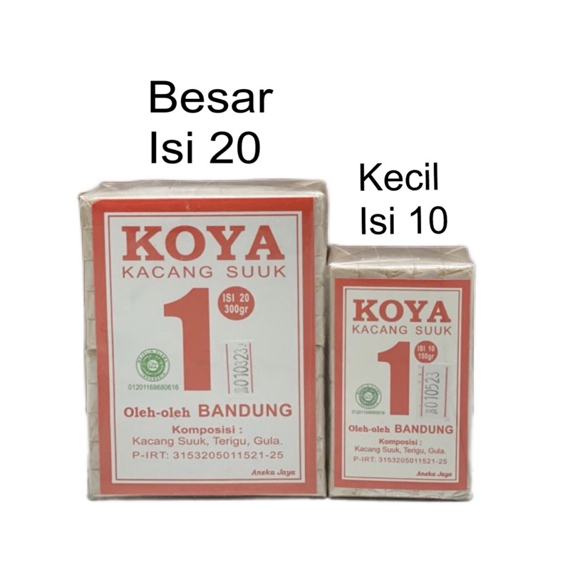 

KOYA KACANG SUUK | KUWEH KOYA 9 |TING TING KACANG CEMILAN OLEH OLEH BANDUNG