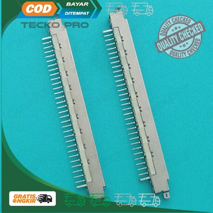 Socket LVDS Konektor LCD LED 30 Pin Original - Jarak 1mm