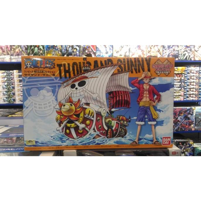 Bandai Kapal Thousand Sunny Original FIgure One Piece Figure Pokemon