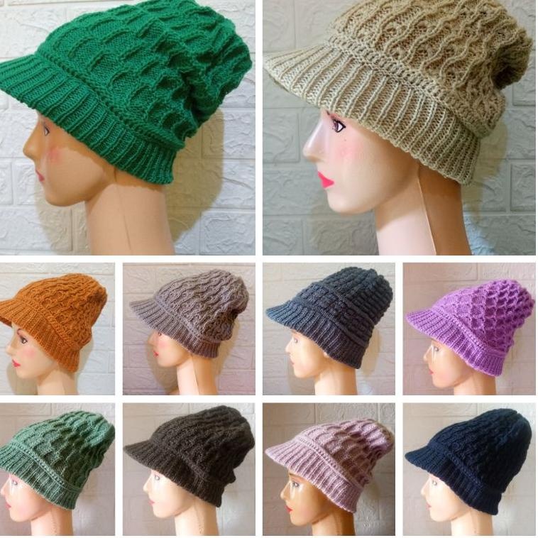 Ciput Rajut Topi&Non Topi / Ciput Rajut Kupluk Nenek