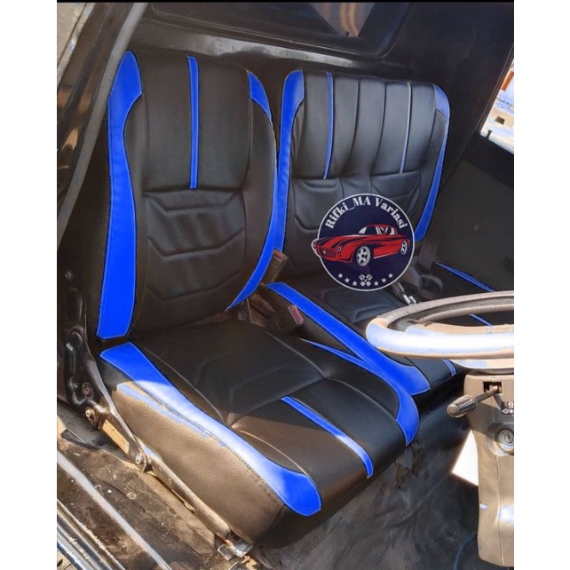 Sarung jok mobil L300 pick up motif terbaru / cover jok mobil pickup l300 / pelindung jok mobil l300